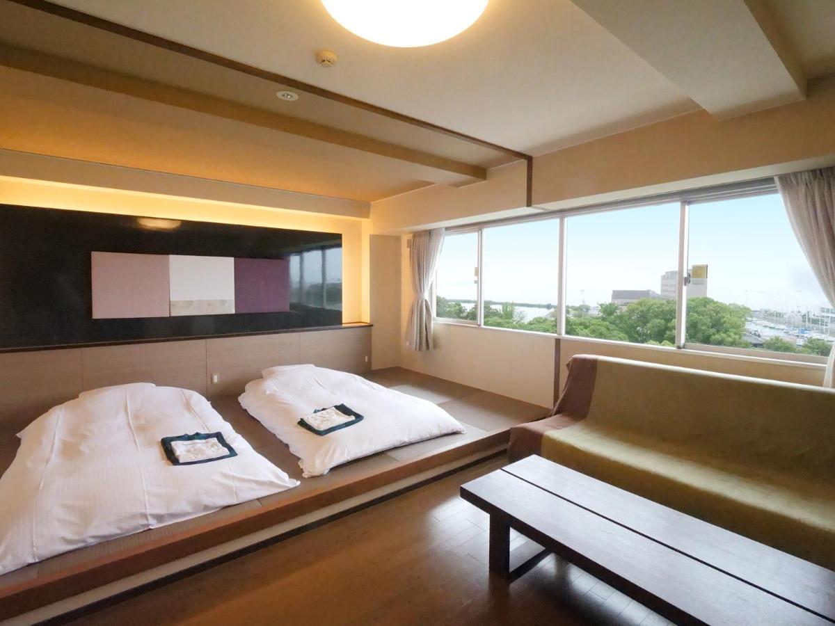 Green Hotel Yes Nagahama Minatokan Exteriör bild